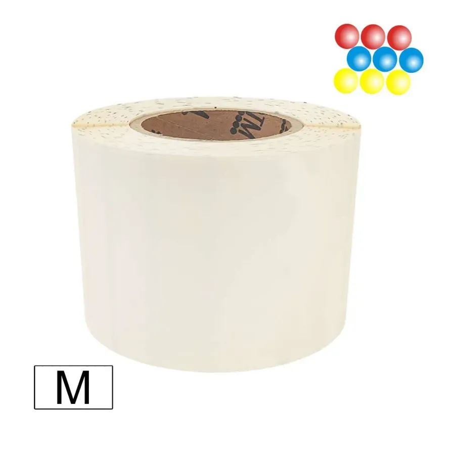 Laserdruck Etiketten Papier Antique creme matt, (BxH)216mmx300m endlos, Kern:76mm ø305mm - CX1000/1200e