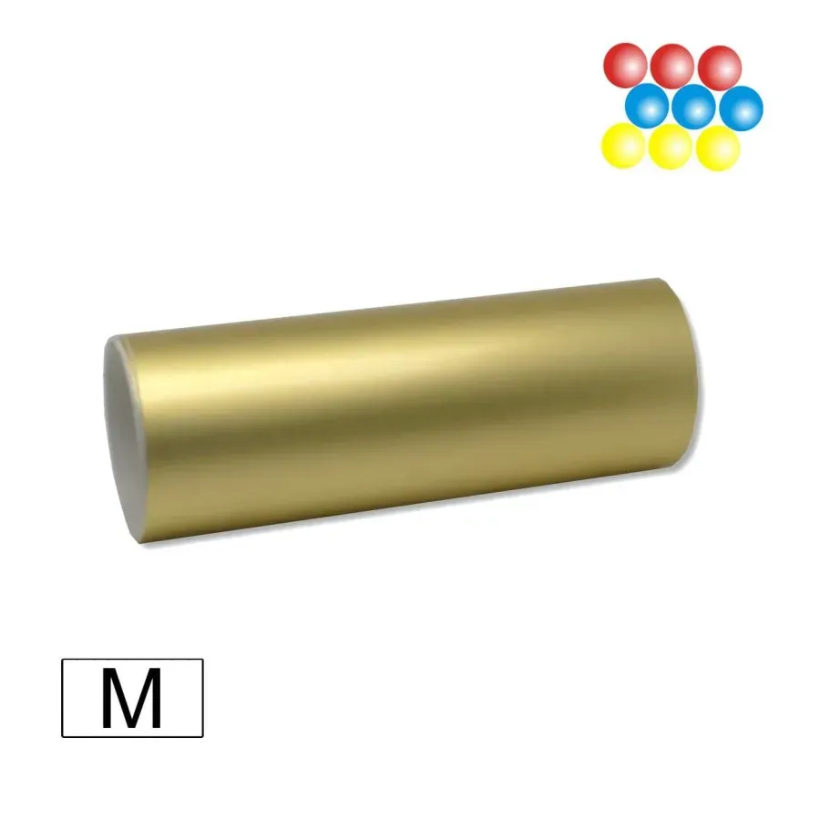 Laserdruck Etiketten Papier metallisch Gold matt, (BxH)127mmx130m endlos, Kern:76mm ø203mm