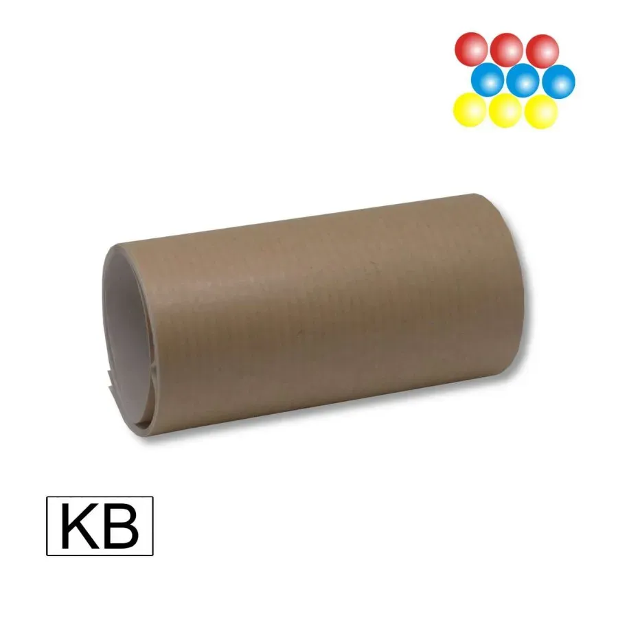 Laserdruck Etiketten Natur Papier , (BxH)125mmx130m endlos, Kern:76mm ø203mm