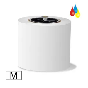 Inkjet Etiketten Polyester weiß matt, (BxH)122mmx47m endlos, Kern:76mm ø152mm - LX610e