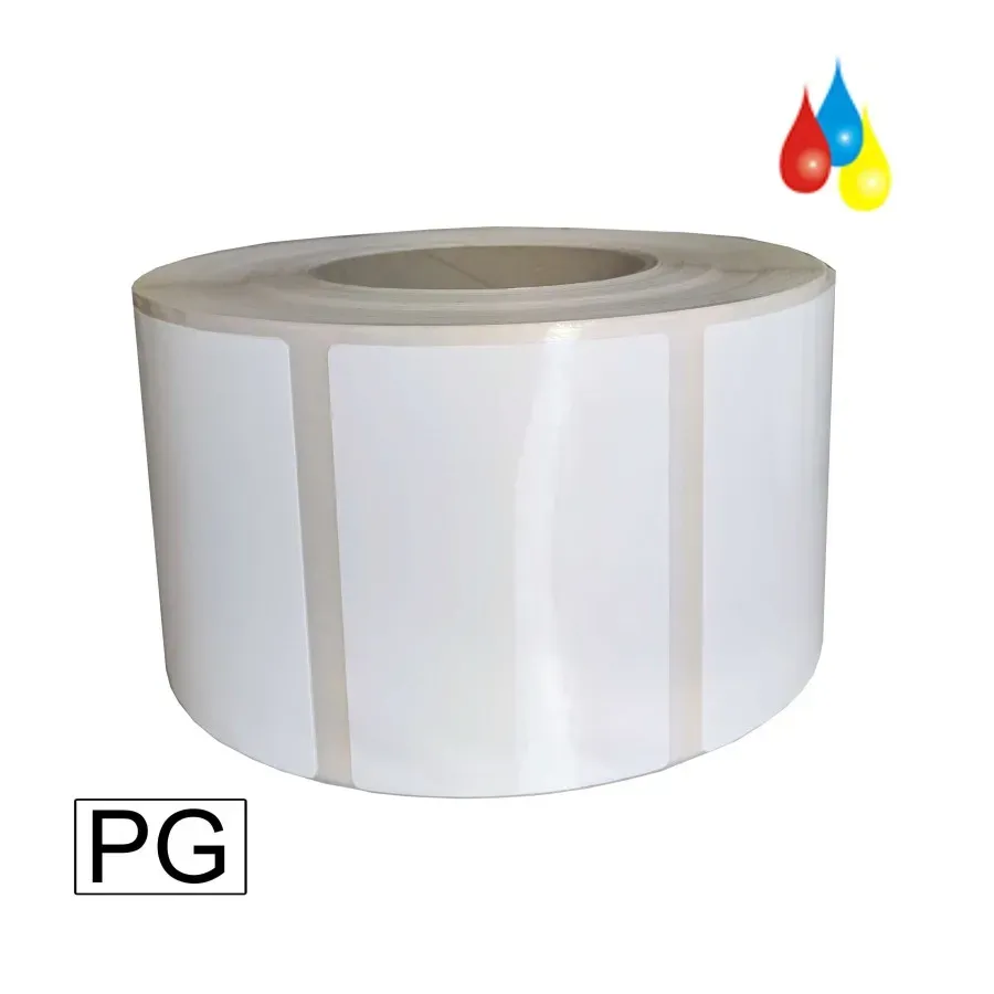 Inkjet Etiketten Polyester Glanz, (BxH)60x60mmK76