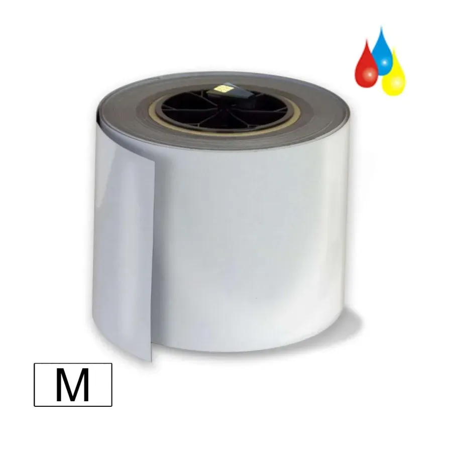 Inkjet Etiketten Magnetisches Material, seidenmatt, (BxH)121mmx30,5m endlos, Kern:76mm ø152mm - LX610e