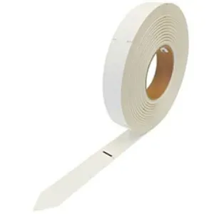 Laserdruck Etiketten Polyester Permatec Pflanzenstecker auf Rolle, (BxH)30x121mm (1″x5″) Sonderform, Kern:76mm Ø203mm, 750 Etiketten/Rolle - Mit Blackmark