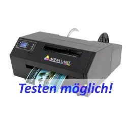 Afinia Label L502 Industrieller Farbetikettendrucker mit dualem Tintensystem und 4 getrennten Tintentanks (CMYK) (Pigment Auslieferung) inkl.1h Online Schulung