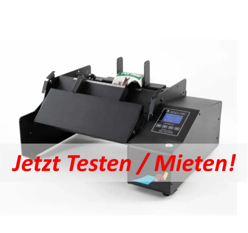 *Service* Afinia AP200 Etikettenaufbringer (Etikettiermaschine) für Leere Beutel mieten