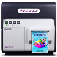 Quicklabel QL-120D Farb-Etikettendrucker - schneller Pigment-Inkjetdruck mit GHS-tauglichen Etiketten