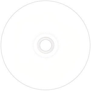 DVD-R 4.7GB  16x Inkjet white Full Surface 100er Shrink Pack, ideal für CD/DVD Roboter