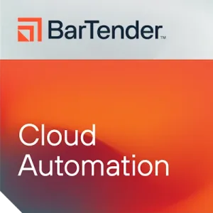 Seagull BarTender Cloud Automation Etikettendruck-Software, für 2 Drucker / 3 Jahre mit 5GB Speicherplatz, Jahres Abo Gebühr