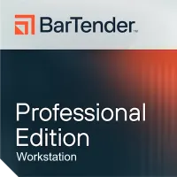 Seagull BarTender Professional, Workstation Lizenz Vollversion, unbegrenzt viele Drucker inkl.: 12 Monate Maintenance and Support