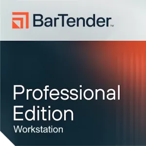 Seagull BarTender Professional, Workstation Lizenz, unbegrenzt viele Drucker inkl.: 36 Monate Maintenance and Support