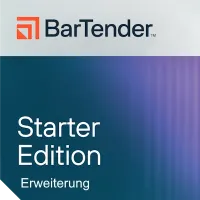 Seagull BarTender Starter & 1x Drucker Lizenz ,Download, benötigt Anwendungslizenz Starter + aktiven Supportvertrag (12x BTS-PRT-MNT)