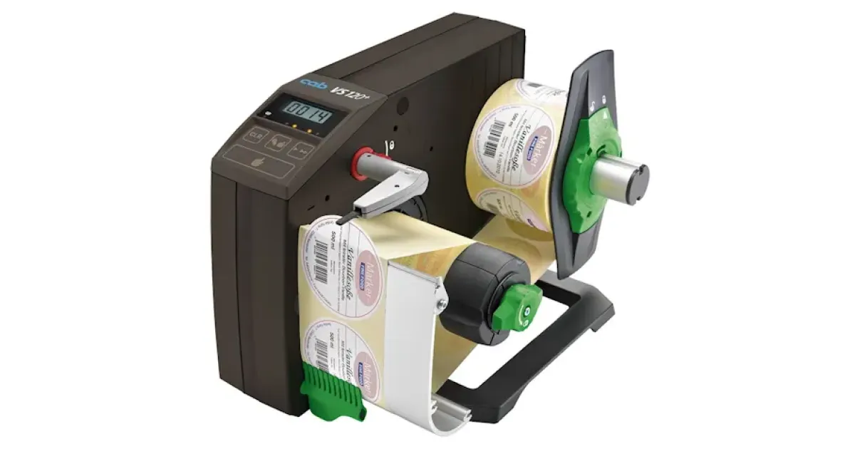 Etikettenspender groß LB1218 - für 5 Rollen Etikettenspender groß LB1218 - für 5 Rollen