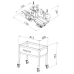 Ninette AUTO halbautomatische Etikettiermaschine für zylindrische Produkte für 1 Etikett