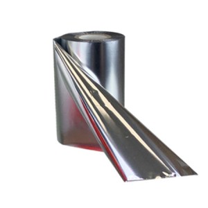 Silber Folie,  glänzend metallisch für Primera FX400e/FX500e & DTM FX510e/ FX810e , 220mm breit x 200m lang