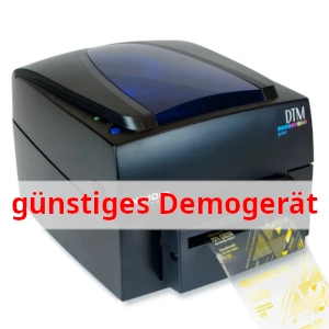 Demogerät: DTM FX510ec Metall Folien Drucker mit integriertem Cutter zum Veredeln von Etiketten geeignet - 105,7 mm Druckbreite inkl. 30 Minuten Online Schulung