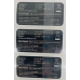 Primera Catalyst Zubehör: CLF Etikettenrolle glossy black mit Lackschutz (B x H) 36 mm x 18mm (1,42″x0,71″), Kern:76mm, 1.250 Etiketten/Rolle