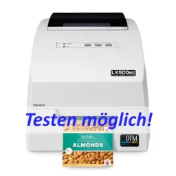 Primera LX500ec mit Cutter: Kompakter Farb-Etikettendrucker, hohe Druckqualität mit 30 Minuten Online-Schulung, 3 Jahre Garantie*