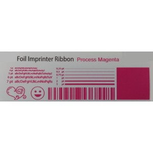 Magenta Folie, für Primera FX400e/FX500e & DTM FX510e/ FX810e, 110mm breit x 200m lang 