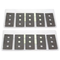 Ersatzmesser für die FX1200 & LF140e Serie (21204 oder Scorpio) - Slitting Blade Titan - 0,3mm for FX /MX 10 pcs