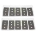 Ersatzmesser für die FX1200 & LF140e Serie (21204 oder Scorpio) - Slitting Blade Titan - 0,3mm for FX /MX 10 pcs