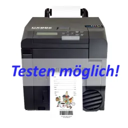 DTM CX86e Rollen-Laserdrucker für Etiketten, inkl. 30 Minuten Online Schulung 3 Jahre...