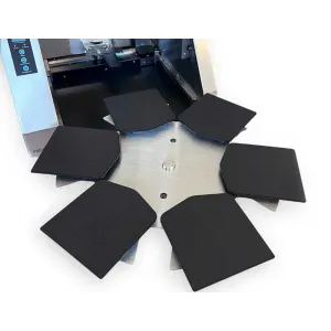 Freddie Tray Kit (sechs größere schwarze Trays zur Verwendung mit dem Carousel Tray)