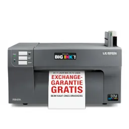 Primera LX4000e Farbetikettendrucker mit 1 Mehrzweck-Druckkopf + sep. CMY-Pigmenttinte, USB, Netzwerk, inkl. 30 Minuten Online Schulung, 3 Jahre Garantie* + Gratis Exchange-Garantie (Aktion von 01.11.2025 bis 31.12.2025) 