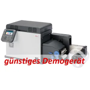 Demogerät: OKI Pro1050 Etikettendrucker mit fünf Farben: Laser mit weißem Toner, 3 Jahre Garantie*