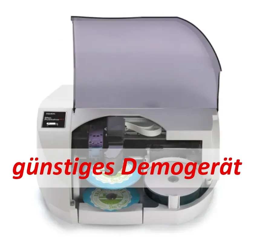 Primera Disc Publisher SE-3 AutoPrinter Einsteiger CD DVD Roboter (nur drucken - kein brennen) Demo Gerät