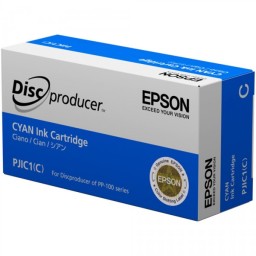 EPSON Tinte Cyan Discproducer PP50 & PP100 Tintenpatrone PJIC7 (C)