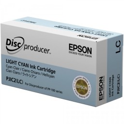 EPSON Tinte Light Cyan Discproducer PP50 & PP100 Tintenpatrone PJIC7 (LC)