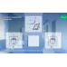 NOUS LZ2 Wandschalter 2-fach ZigBee 2x200W Schaltleistung / smart touch / ZigBee3.0