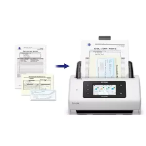 EPSON WorkForce DS-900WN Netzwerk-Dokumentenscanner, ideal für ecoDMS & Digitalisierung, WLAN Anschluss