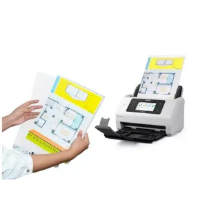 EPSON WorkForce DS-900WN Netzwerk-Dokumentenscanner, ideal für ecoDMS & Digitalisierung, WLAN Anschluss