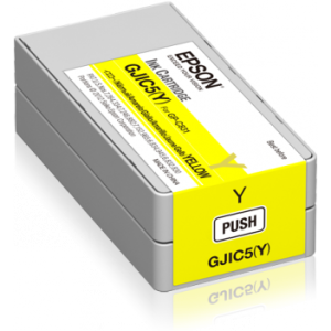 Farbpatrone, gelb, für Epson GP-C831, GJIC5(Y) - C13S020566 32,5 ml