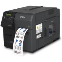 Epson ColorWorks C7500, High-End Farbetikettendrucker für matte Etiketten mit Cutter USB & Netzwerkanschluss, 36 Monate Garantie*