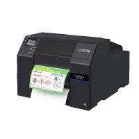 Farbetikettendrucker EPSON ColorWorks D6500, Cutter, Dye Tinte, USB, Ethernet, schwarz, Druckbreite max. 203,2mm, 24 Monate Garantie*