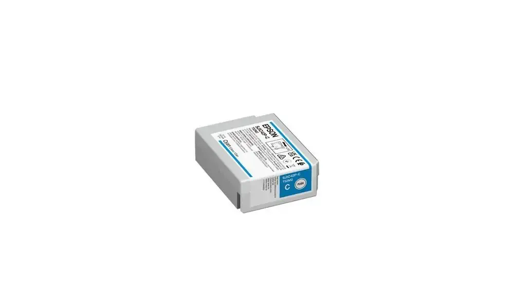 Epson Farbpatrone, cyan, Inhalt: 50ml, passend für: Epson ColorWorks C4000