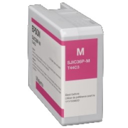 Epson Tintenpatrone, magenta 80 ml, passend für Farbetikettendrucker ColorWorks C6000/6500 Serie