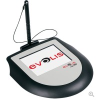 Unterschriften Pad für Kassen: Evolis Sig200 Bundle, 12,7cm (5'') mit Farbdisplay