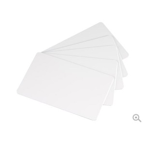 Evolis Papierkarten, 30 mil, 5 Boxen mit je 100 Karten, CR-80, Farbe: weiß