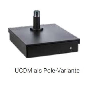 Anker UCDM Pole Version, anthrazit inkl.: Einsatz: 4 Scheinfächer, 8 Münzfächer, herausnehmbar, USB, Ethernet, RJ12