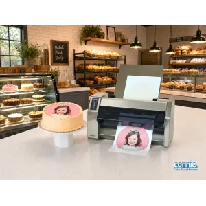 Primera Connie Fondantdrucker für Tortenaufleger und Frosting Sheets – inkl. Online-Schulung, 3 J. Garantie*