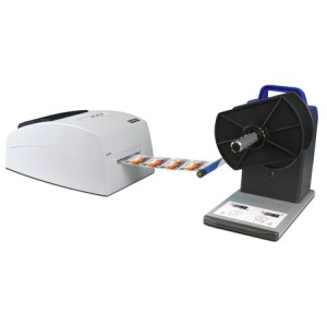 LX500eC Farb Etikettendrucker von Primera mit Rewinder/Unwinder RW-4EU Bundle, 3 Jahre Garantie*