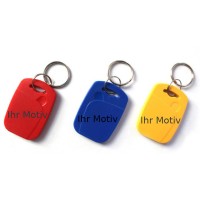 RFID personalisierbarer Schlüsselanhänger/Keyfob mit Wunschchip bestücken, NXP MIFARE® 1K