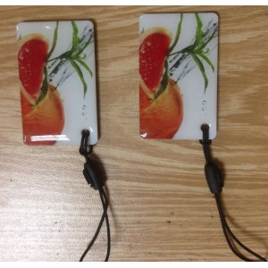 Hochwertige RFID Schlüsselanhänger/Keyfob EPOXY in verschiedenen Farben, Formen und Chiptypen