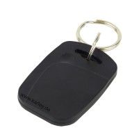 RFID Schlüsselanhänger/Keyfob BASIC mit MIFARE® S50 / 1K Classic Chip, schwarz