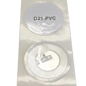 RFID PVC Aufkleber mit 30mm Durchmesser und NXP MIFARE DESFire EV2 2K Chip