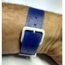 RFID Armband Uhrendesign PVC, verstellbar, blau mit NXP iCODE SLiX Original Chipset 64bit UID