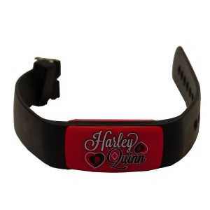 Einstellbares RFID Silikon-Armband (Wristband) mit Hardplastik-Transponder-Gehäuse und Wunschchip